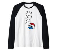 Schoolhouse Rock Just a Bill Big Face Easy Costume Cartoon Manche Raglan