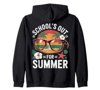 School's Out for Summer Retro Vacation Lunettes de soleil T-shirt Sweat à Capuche