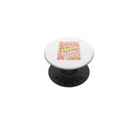 Schools Out Forever Retraite 2026 | Été des Enseignants retraités PopSockets PopGrip Adhésif