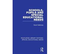 Schools, Pupils And Special Educational Needs