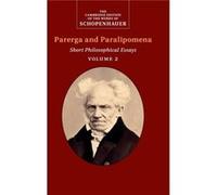 Schopenhauer Parerga & Paralipomena Arthur Schopenhauer, (Auteur)