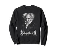 Schopenhauer philosophie existentialiste Death-Metal Sweatshirt
