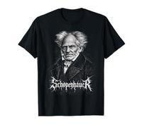 Schopenhauer philosophie existentialiste Death-Metal T-Shirt