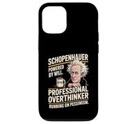 Schopenhauer Professional Overthinker, propulsé par Will Coque pour iPhone 12/12 Pro