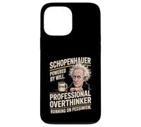Schopenhauer Professional Overthinker, propulsé par Will Coque pour iPhone 13 Pro Max
