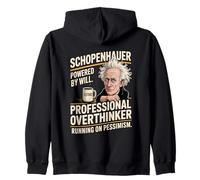 Schopenhauer Professional Overthinker, propulsé par Will Sweat à Capuche