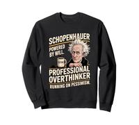 Schopenhauer Professional Overthinker, propulsé par Will Sweatshirt