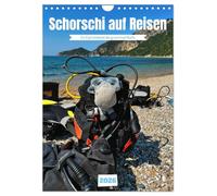 Schorschi auf Reisen (Wandkalender 2026 DIN A4 hoch), CALVENDO Monatskalender: Ein wunderschönes Geschenk für große und kleine Eselliebhaber