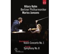 SCHOSTAKOWITSCH/DVORAK HILARY HAHN - VIOLINKONZERT 1/SINFONIE 8 DVD NEUF