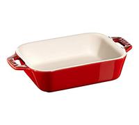 STAUB Plat de cuisson rectangulaire Staub 14x11 cm rouge