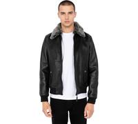 Schott Blouson Pilote Schott en cuir ref_jaj35836 Noir - XXL