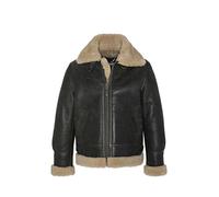 Schott Bombardier Schott en Mouton retourné ref_jaj25766 Café