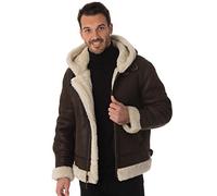 Schott Bombardier Schott en Mouton retourné ref_jaj40261-noir