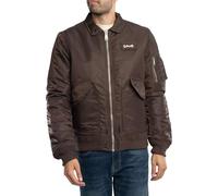 Schott NYC 210100RS Blouson Mixte, DARK BROWN, S