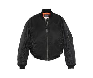Schott NYC AIRF90WRS Jacket, Noir, L Femme
