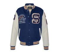 Schott NYC Blouson Homme LCTEDDYBD BLUE/OFFWHITE L