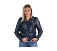 Schott NYC - Blouson Femme - LCW8600 - Bleu (indigo) , M