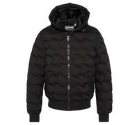 Schott NYC Doudoune Legere Manches Neoprene Schott Darmell1 Noir