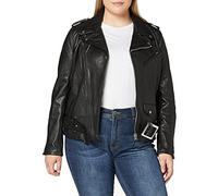Schott NYC Femme Lcw1637 Blouson Cuir, Noir, L EU