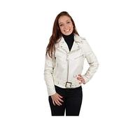 Schott NYC Femme Lcw8600 Blouson, Blanc (Off White), XL EU