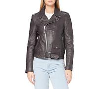 Schott NYC Femme Lcw8600 Blouson Cuir, Marron (Brown), L EU