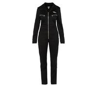 Schott NYC Femme Trjump21wx Jumpsuit, Noir, S EU
