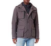 Schott NYC Field Parka, Anthracite, 4XL Homme