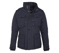 Schott NYC Homme Field Veste, Bleu (Marine), 4XL EU