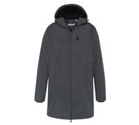 Schott NYC Homme Kalvin BLOUSON LONG ZIPPE A CAPUCHE, Charbon, XL EU