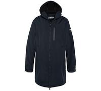 Schott NYC Homme Kalvin BLOUSON LONG ZIPPE A CAPUCHE, NAVY, 3XL EU