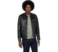 Schott NYC Homme Lcnewport Blouson Cuir, Noir, M EU