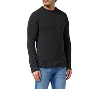 Schott NYC Homme Ploutrider1 Pull Sweater, Gris (Anthracite), XL EU