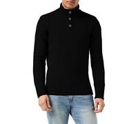 Schott NYC Homme Ploutrider4 Pull Sweater, Noir, XL EU