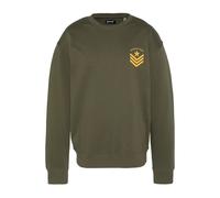 Schott Nyc, Homme, Sweatshirts et sweats à capuche, Vert, Taille: XL SweaT-shirt avec logo imprimé