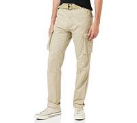 Schott NYC TRRANGER70 Pantalon, LT.Beige, 36 Homme