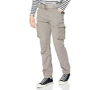 Schott NYC Homme Trranger70 Pants, Gris (Grey), 28W EU