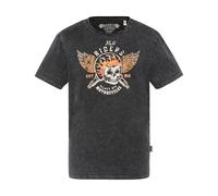 Schott NYC Homme Tsbedford T-Shirt, Noir, L EU