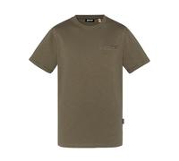 Schott NYC Homme Tskea1 T-Shirt, Vert, M EU