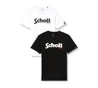 Pack de 2 Tshirts Logo Schott,TSPKLOGO