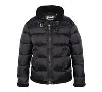 Schott NYC IDAK Jacket, Noir/Noir, S Homme