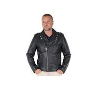 Schott Nyc LC1140ICON Blouson, Noir (Black X Black X), Medium (Taille fabricant:M) Homme