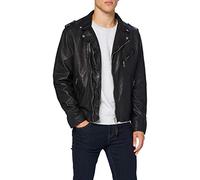 Schott nyc LC1140WX Leather Jacket, Black, X-Large Mens