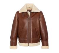 Schott NYC LC1259 Veste en Cuir, Moka, S Homme