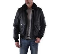 Schott NYC LC5331X Blouson, Noir (Ant.Black), Large (Taille fabricant: L) Homme