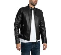 Schott NYC Lc949D Blouson, Noir (Black Black), Medium (Taille fabricant:M) Homme