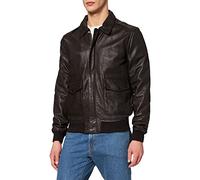 Schott NYC LCFLIGHTWX Blouson, Marron (Brown), M Homme