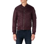 Schott NYC Mixte Airforcers BLOUSON BOMBER SCHOTT, DARK BURGUNDY, L EU