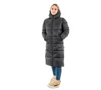 Schott NYC Mixte Belstar2wrs DOUDOUNE CAPUCHE LONGUE FEMME QUILTEE SCHOTT, Noir, M EU