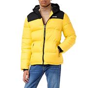 Schott NYC Mixte Doudoune, Classique, Nylon, Jaune, XS