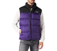 Schott NYC Mixte Utahv GILET DOUDOUNE EMPIECEMENT EPAULE, Mauve, XL EU
